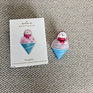 Hallmark Keepsake Ornament DAUGHTER Snow Cone   2012